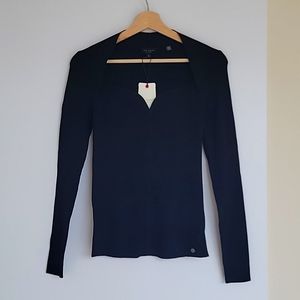 Ted Baker Black Top, Ted size 2 (US 6)